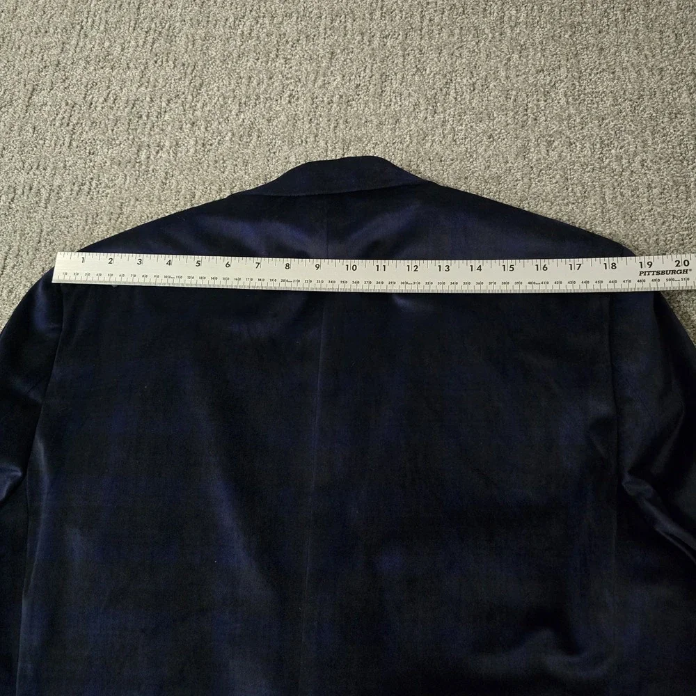 Lauren Ralph Lauren Lexington Sport Coat Mens 40L Ultraflex Velvet Plaid NWT‎
